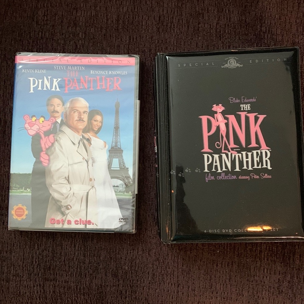 Pink Panther Movies Collectors Edition and newest movie